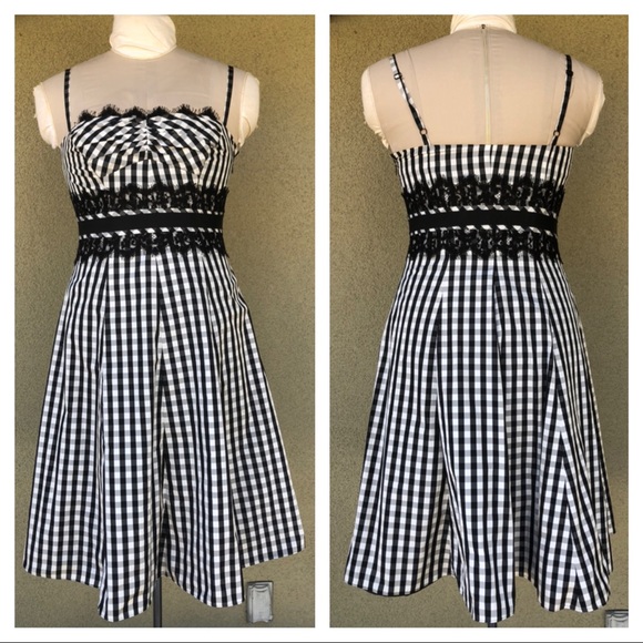 karen millen gingham dress
